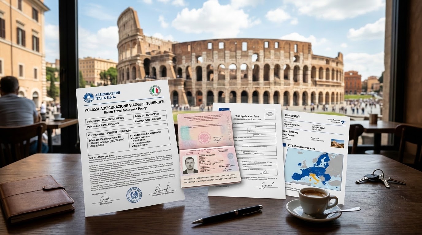 Страховка для оформления визы в Италию в 2026 году: на какие детали обратить внимание перед подачей документов