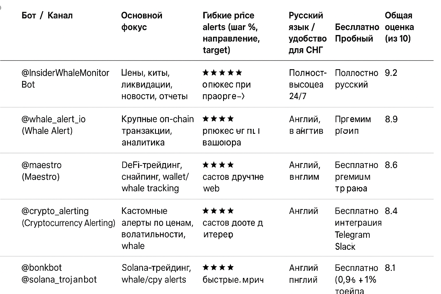 Криптоботы в Telegram: топ-5 инструментов мониторинга рынка на 2026 год