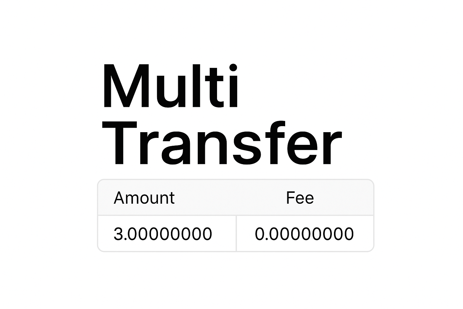 MultiTransfer