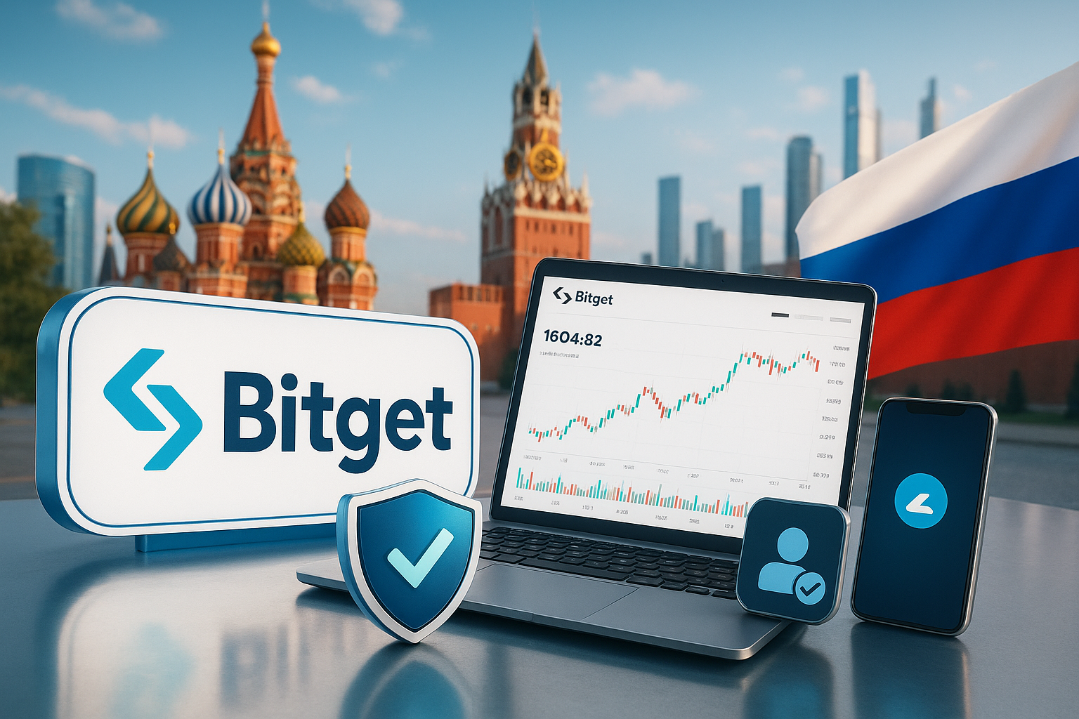 Bitget в России: ограничения, регистрация, ввод и вывод