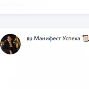 Манифест Успеха